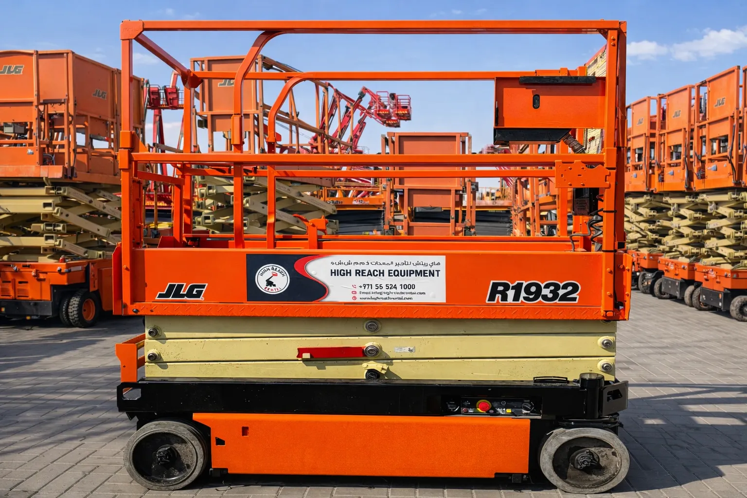 Scissor Lift Rental in UAE – Features, Uses & Benefits for Safe High-Access Work
