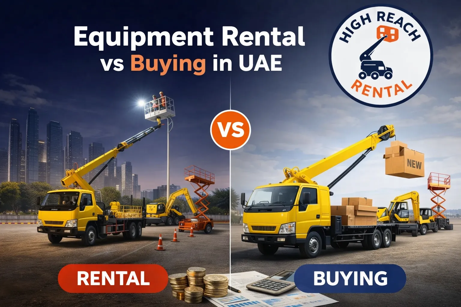 Equipment Rental vs Buying in UAE